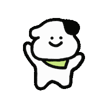 Happy Dog Sticker by soconsocon