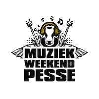 muziekweekend pesse muziekweekend muziekweekendpesse muziekweekend2025 Sticker