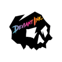 Skull Skeleton Sticker by Deviant Ink