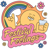 jellylondon summer holiday festival rock GIF