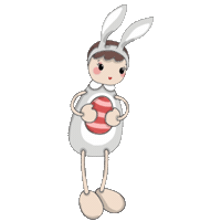 Bunny Love Sticker by PASSIAMAN