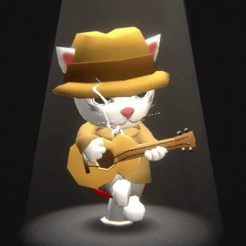 Kurt Cobain Guitar GIF