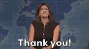 cecily strong thank you GIF by Saturday Night Live