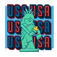 United States Dancing Sticker by Animanias