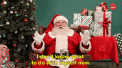 Santa Claus Christmas GIF by BuzzFeed