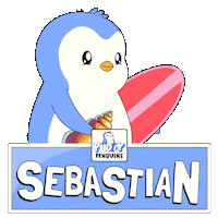 Penguin Sebastian Sticker by Pudgy Penguins