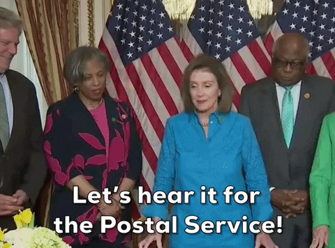 Signing Nancy Pelosi GIF by GIPHY News