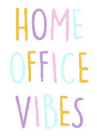 Working Work From Home Sticker by Juwel-lettering