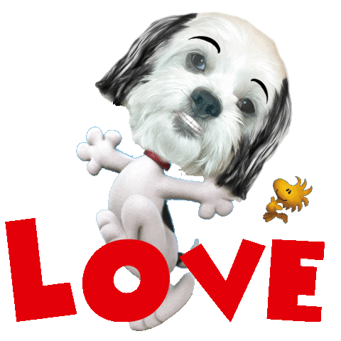 Love You Sticker by Pimp Yo Pets