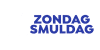 Bakken Smullen Sticker by De Zondag
