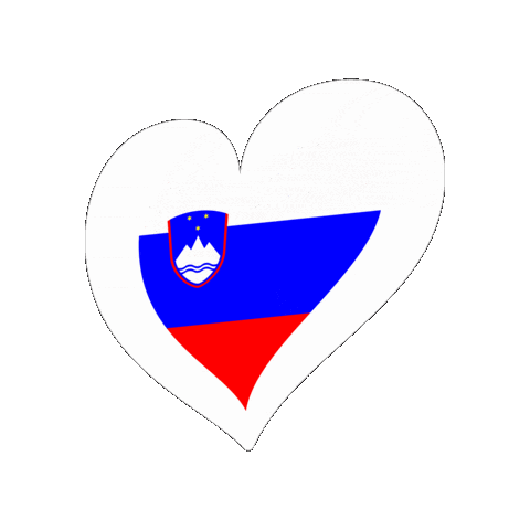 Heart Slovenia Sticker by Eurovision Song Contest