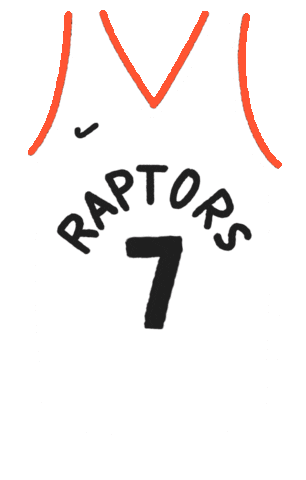 Toronto Raptors Basketball Sticker by jillianadriana