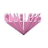 clueless Sticker