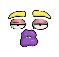 Face Eyes Sticker by Comicada