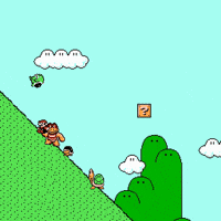 Super Mario Pixel Art GIF by PERFECTL00P