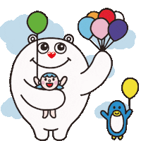 Goon 風船 Sticker by elleair_goon