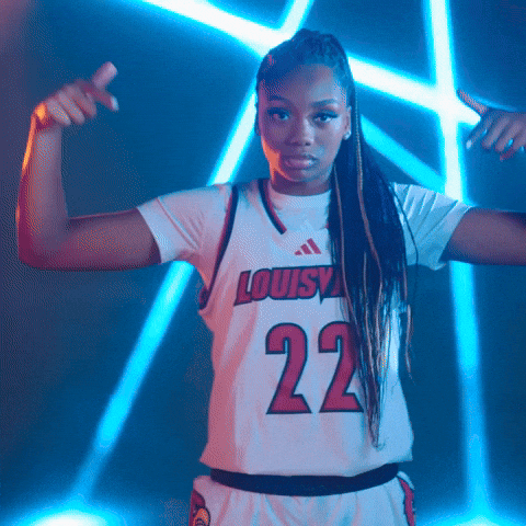 Womens Basketball Superman GIF by Louisville Cardinals