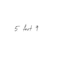 5 Foot 9 Sticker by Tyler Hubbard