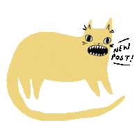 cat new post Sticker by Tobyilikecats