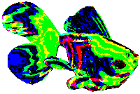 Art Rainbow Sticker by badblueprints