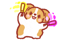 Corgi Sticker
