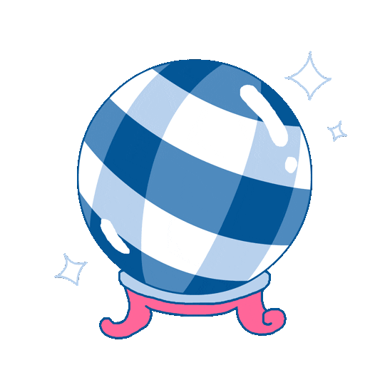 Crystal Ball Pink Sticker by Bath & Body Works