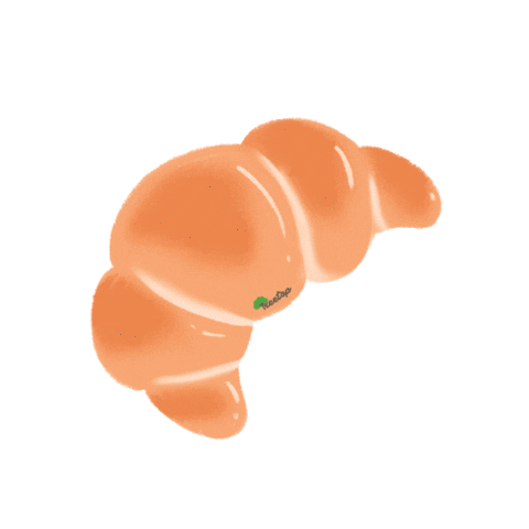 Croissant France Sticker by Life In Treetop