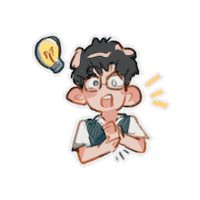 nihs__018 fanfan iswim martinwong Sticker