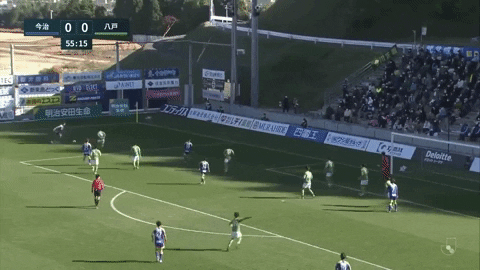 whispered11 giphygifmaker j3 league fc imabari takatara kondo GIF