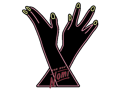 Sticker Neon Sticker by You Don't Nomi