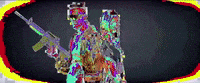 Die Antwoord Glitch GIF by systaime