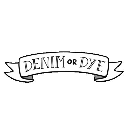 DENIMorDYE giphyupload art create banner Sticker