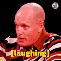 Woody Laughing