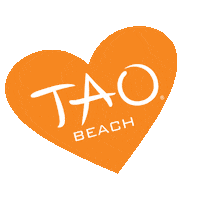 TAOBEACHLV tao tao beach taobeach tao beach dayclub Sticker