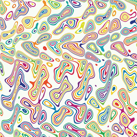 Relaxing Op Art GIF by Joe Winograd