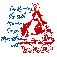 Marinecorpsmarathon Sticker by Semper K9
