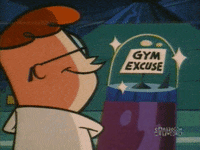 Dexters Laboratory Gym GIF