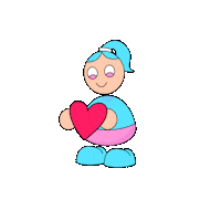 I Love You Xoxo Sticker by Fatman