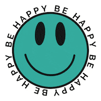 Happy Smiley Face Sticker
