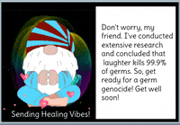 Get Well Soon Healing Vibes GIF