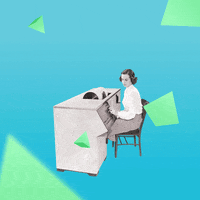 matheusscastro vintage surreal collage sci-fi GIF