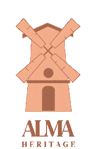 France Rose Sticker by Alma Heritage