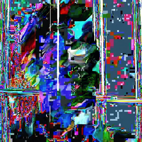jbagist giphyupload video art datamosh terminator 2 GIF
