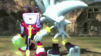 Sonic The Hedgehog Silver GIF