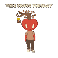 Happy Tuesday Sticker by LT3 Creations