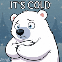 Shaking Polar Bear GIF by VeeFriends
