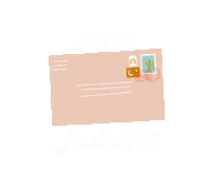 Save Post Office Sticker by Lauren Fox