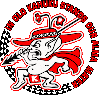 hawaiibigredstore football red raiders big red red raider Sticker