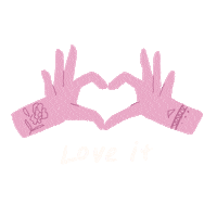 maritelcova love heart hands loveit Sticker
