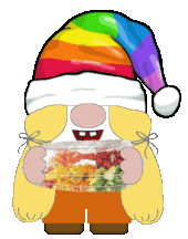 Christmas Gnome Sticker